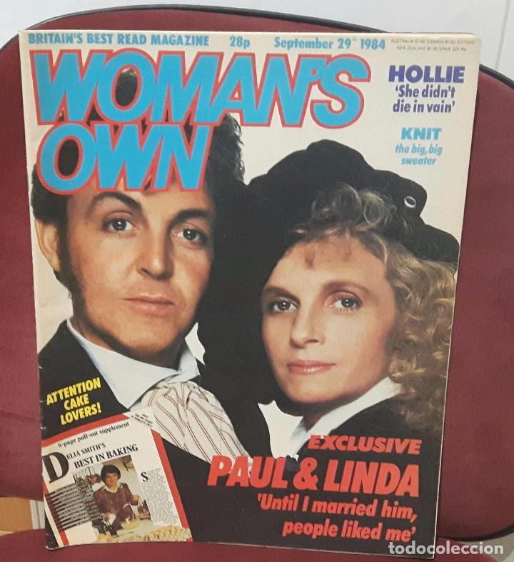 Image result for Woman's Own magazine AND mccartney