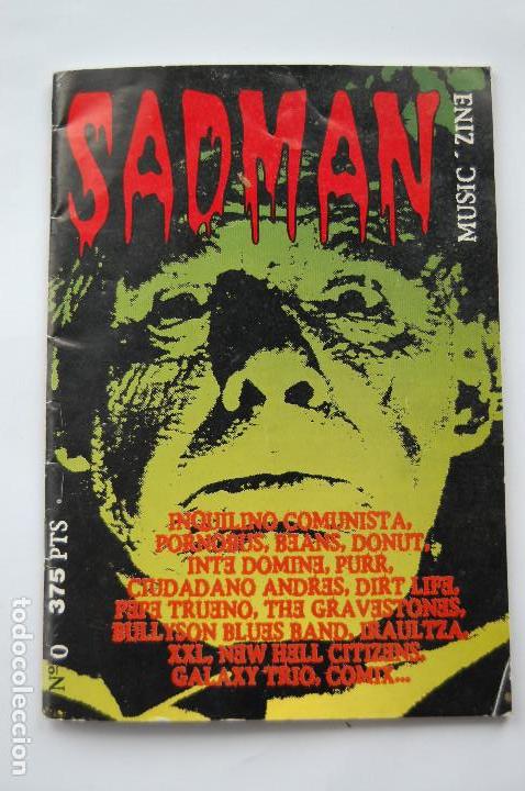 Magazines de musique: SADMAN. N&ordm; 0. 1996. Con su cinta casete correspondiente.