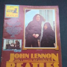 Revistas de música: POPULAR 1 ESPECIAL BEATLES JOHN LENNON . Lote 109404687