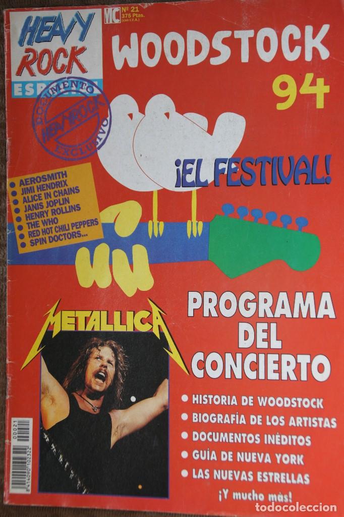 Magazines de musique: WOODSTOCK 1969-1994. ESPECIAL HEAVY ROCK