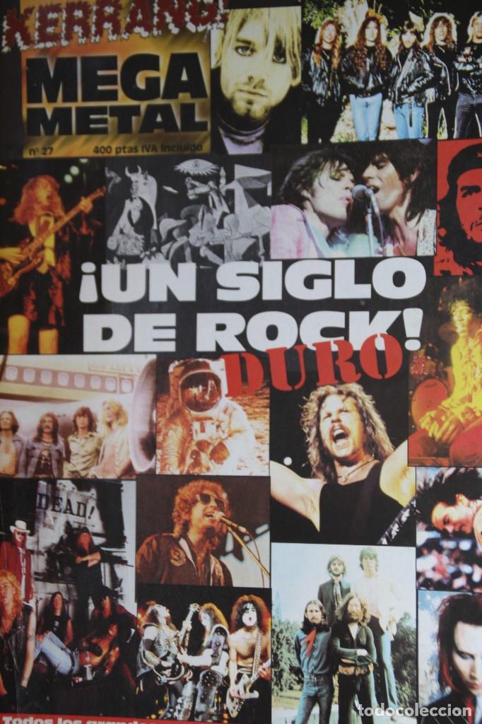 Magazines de musique: UN SIGLO DE ROCK DURO. HEAVY METAL. ESPECIAL KERRANG