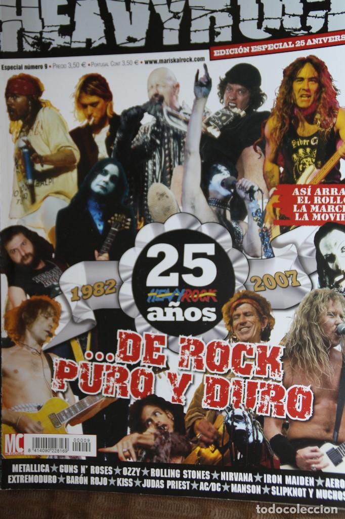 Music magazines: 25 A&Ntilde;OS HEAVY ROCK 1982-2007. HEAVY METAL. ESPECIAL HEAVY ROCK