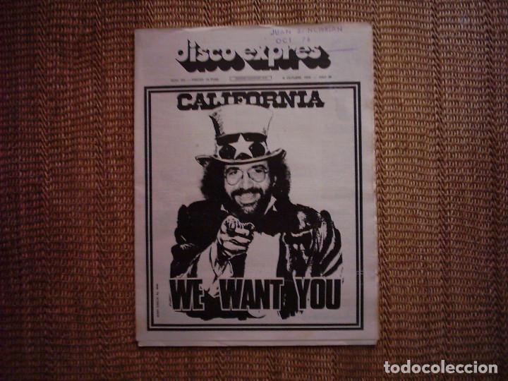 Revistas de m&uacute;sica: DISCO EXPRES. N&ordm; 395. 1976 - Foto 1