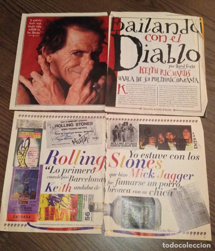 Revistas de m&uacute;sica: KEITH RICHARDS. Art&iacute;culo RS. - Foto 1