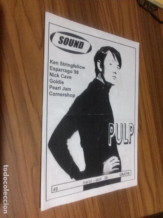 Magazines de musique: SOUND #3. REVISTA SOBRE M&Uacute;SICA. FANZINE. AUTOPUBLICADO. GRANADA. GRAPA. BUEN ESTADO. RARO.