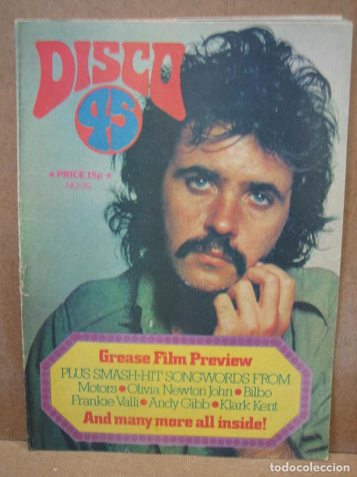 Music magazines: Antigua revista musical Disco 45
