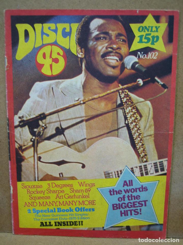 Magazines de musique: Antigua revista musical Disco 45