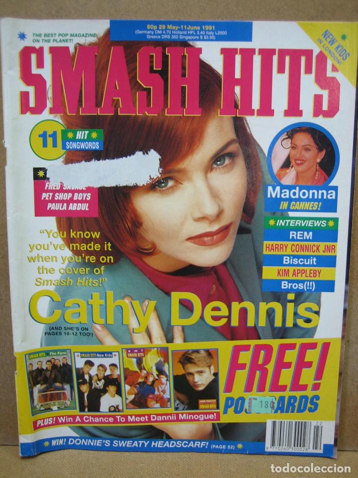 Magazines de musique: Revista de m&uacute;sica Smash Hits 1991