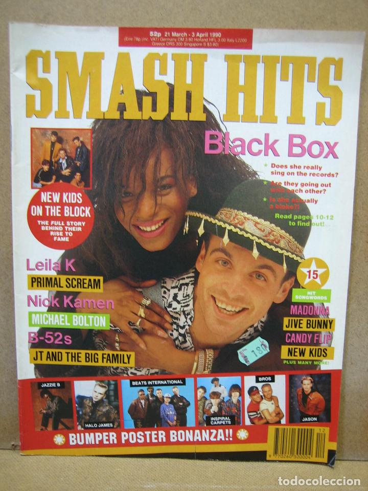 Magazines de musique: Revista de m&uacute;sica Smash Hits 1990