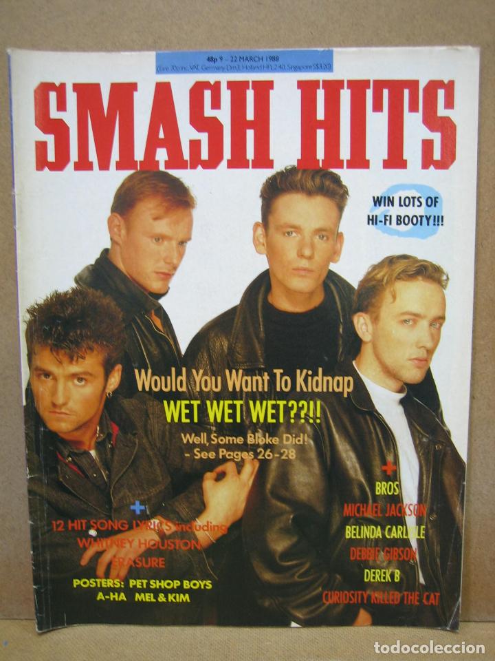 Magazines de musique: Revista de m&uacute;sica Smash Hits 1988