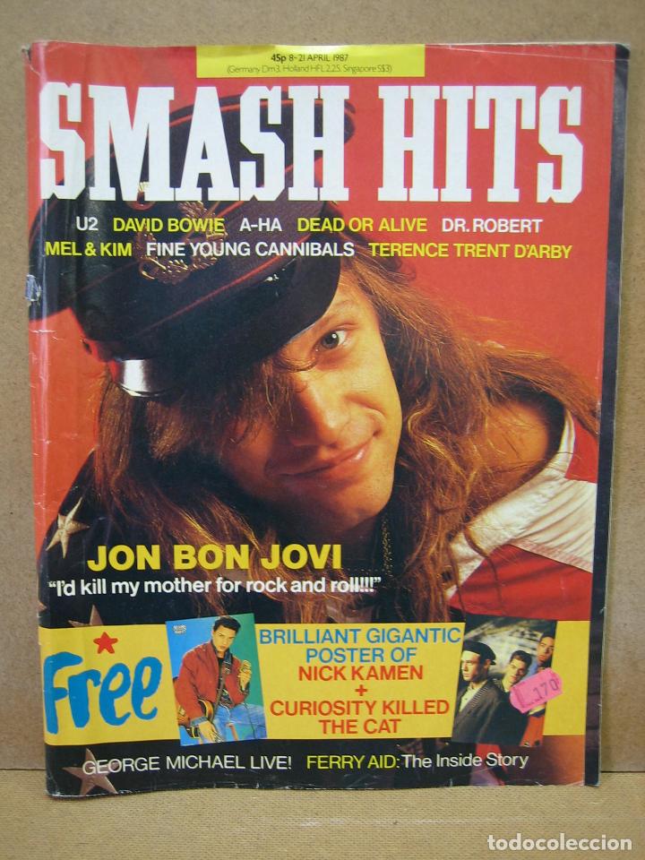Magazines de musique: Revista de m&uacute;sica Smash Hits 1987