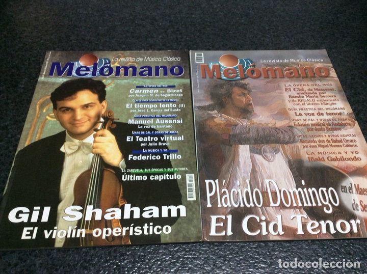 Musikzeitschriften: MEL&Oacute;MANO, REVISTA DE M&Uacute;SICA CL&Aacute;SICA N&ordm; 18 Y 31, A&Ntilde;OS 90