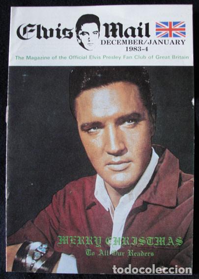 Magazines de musique: ELVIS PRESLEY - DEC JAN 1983-4 - ELVIS MAIL - OFFICIAL ELVIS PRESLEY FAN CLUB GREAT BRITAIN