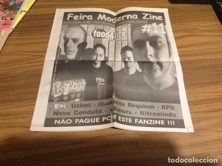 Magazines de musique: FEIRA MODERNA ZINE 3. REVISTA BRASILE&Ntilde;A DE M&Uacute;SICA. OCTUBRE 2004. PAPEL PERI&Oacute;DICO. DOBLADA. RARA
