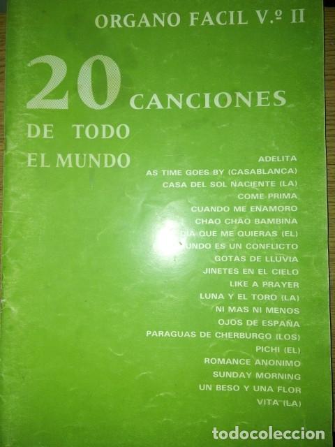 Music magazines: ORGANO FACIL V.&ordm; II