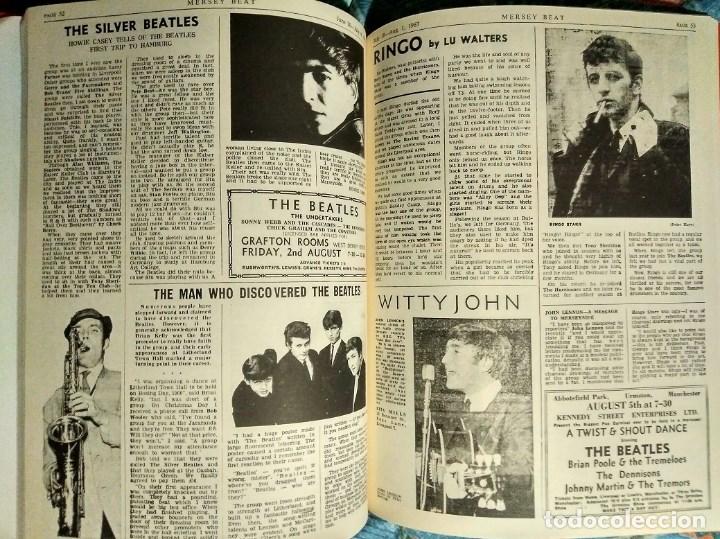 Revistas de música: Libro Mersey Beat. The beginnings of the Beatles (1977) - Rareza - Foto 5 - 120864575
