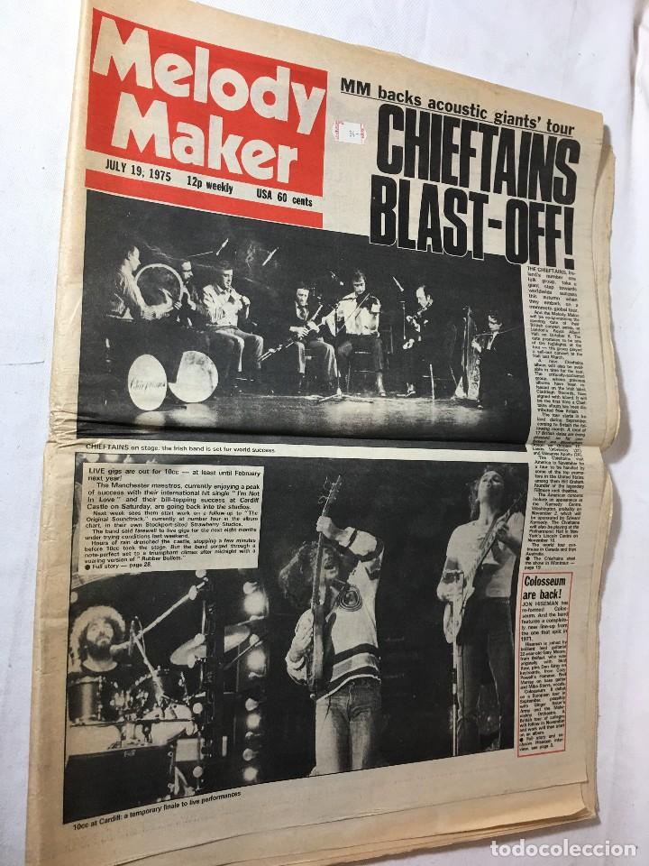 Music magazines: RA4 REVISTA MAGAZINE MUSIC A&Ntilde;O 1975 MELODY MAKER