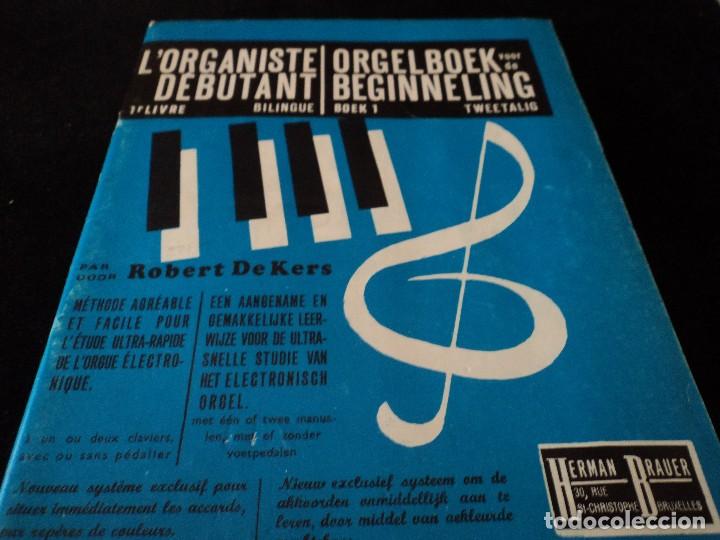 Magazines de musique: L&acute;ORGANISTE DEBUTANT, EN DOS IDIOMAS 70 PAGINAS
