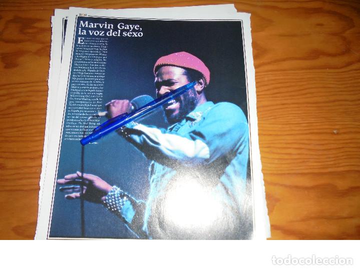 Revistas de m&uacute;sica: RECORTE PRENSA : MARVIN GAYE, LA VOZ DEL SEXO. ROLLING STONES, MAYO 2006