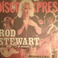 Revistas de música: DISCO EXPRES 496 FEB-79: ROD STEWART,RORY GALLAGHER,SYD VICIOUS, PATTI SMITH,ADOLFO ARRIETA. Lote 222363675