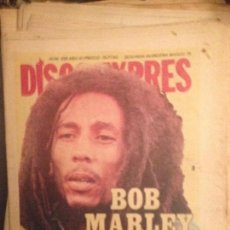 Revistas de música: DISCO EXPRES 498 (03-79): CAMARON BOB MARLEY MIKE OLDFIELD MICKY -TONYS-,SISA, ZAPPA,MONGOLICOS USA. Lote 222363562