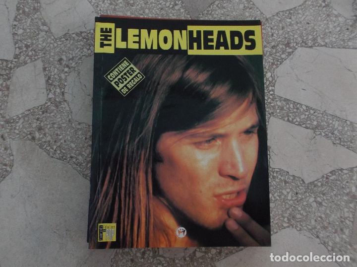 Magazines de musique: the lemon hesds n&ordm; 17, con poster, coleccion idolos del pop, editorial la mascara, 48 paginas