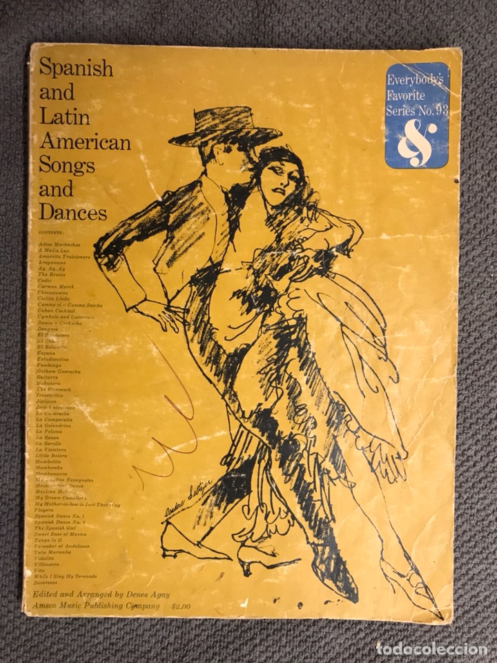 Music magazines: SONIDOS Y DANZAS ESPA&Ntilde;OLAS Y LATINAS (a.1954)