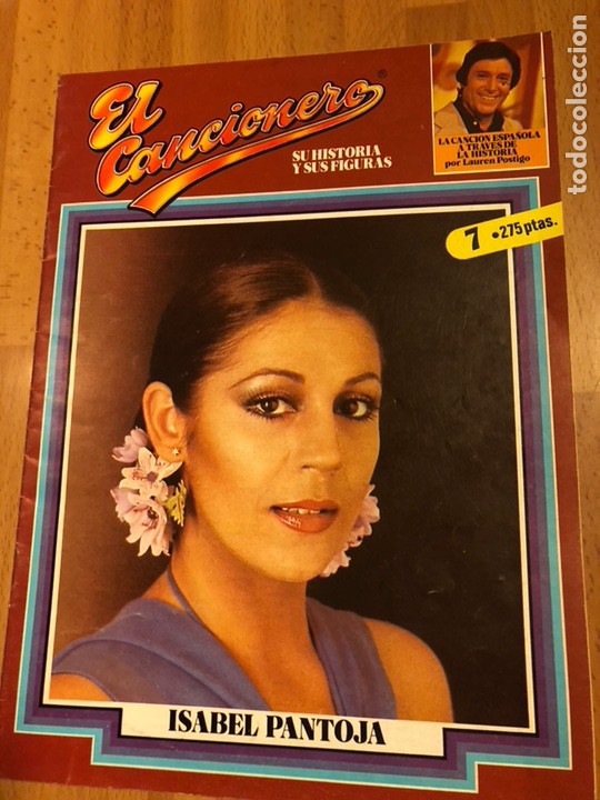 Revistas de m&uacute;sica: El cancionero lauren postigo 7 Isabel pantoja