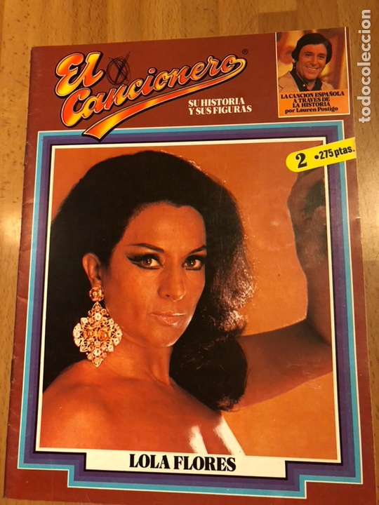 Revistas de m&uacute;sica: El cancionero lauren postigo 2 Lola flores