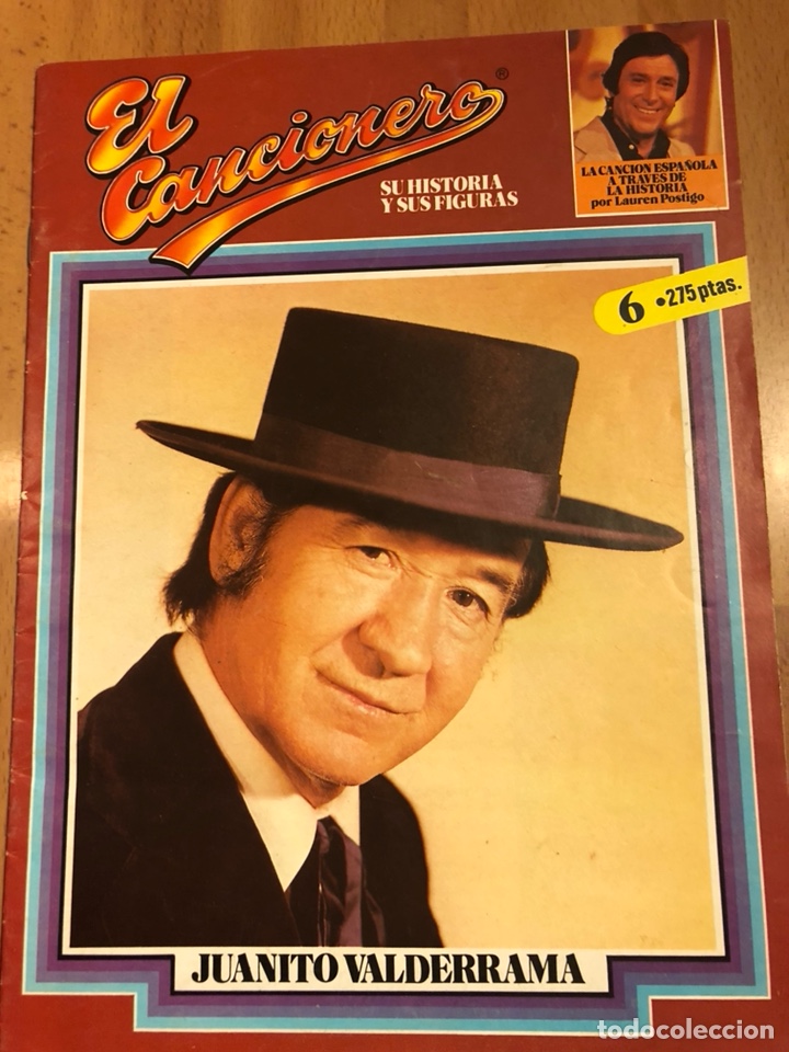 Revistas de m&uacute;sica: El cancionero lauren postigo 6 Juanito valderrama