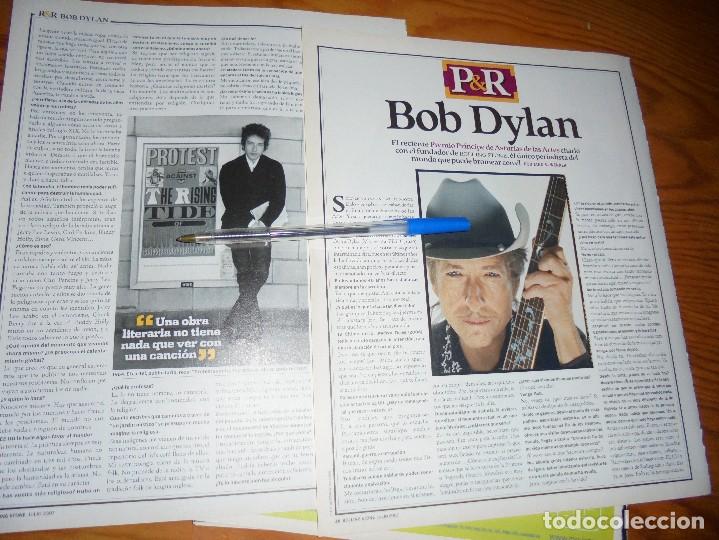 Revistas de m&uacute;sica: RECORTE PRENSA : BOB DYLAN, PREMIO PRINCIPE ASTURIAS DE LAS ARTES. ROLLING STONE, JULIO 2007