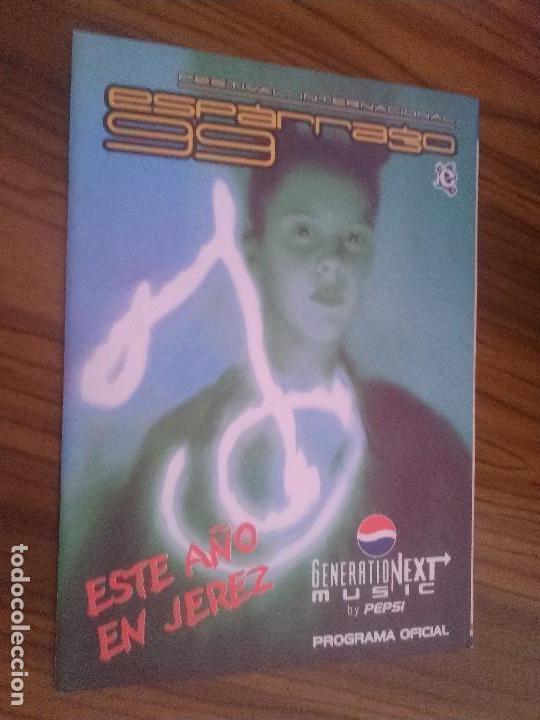 Magazines de musique: ESP&Aacute;RRAGO 99. CAT&Aacute;LOGO DE ACTIVIDADES Y PROGRAMA DE ESE FESTIVAL. GRAPA. BUEN ESTADO. RARO
