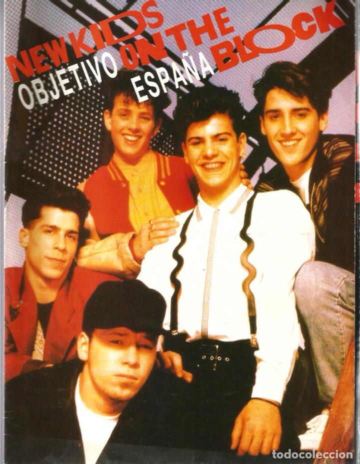 Magazines de musique: DOS REVISTAS POSTER DE NEW KIDS ON THE BLOOK