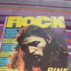 Revistas de música: ROCK ESPEZIAL Nº 8 ABRIL 1982 PINK FLOYD, BARON ROJO, PAUL MCCARNEY STRAY CATS GABINETE CALIGARI. Lote 131622430