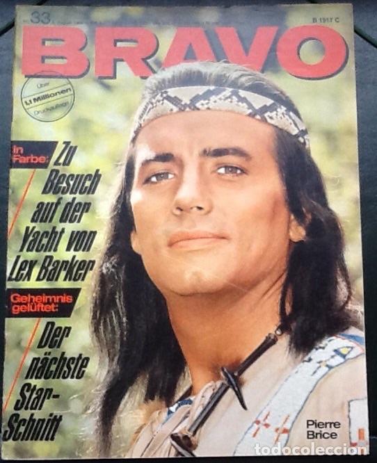 Revistas de m&uacute;sica: REVISTA ALEMANA BRAVO N&ordm; 33 AGOSTO 1966, PIERRE BRICE, THE WHO,.