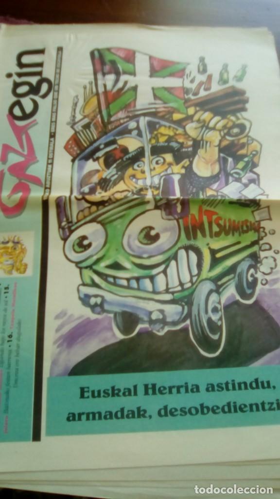 Magazines de musique: GAZTEGIN 1995 BAT BI HIRU 24 P&Aacute;GINAS EL BICHO THE POSIES ANE IRAZU (21 JAPONESAS LES MECANICIENS...)