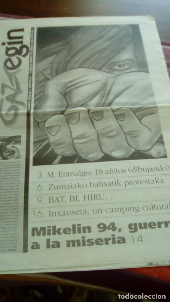 Music magazines: GAZTEGIN 1994 BAT BI HIRU 20 P&Aacute;GINAS MIKELIN 94 EXKIXU ANIMA VILI BRANKAN