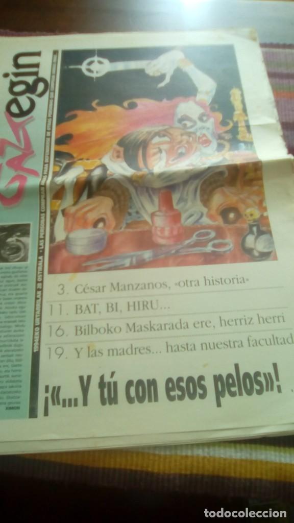 Magazines de musique: GAZTEGIN 1994 24 P&Aacute;GINAS BAT BI HIRU IKARATU LINTON TAUN GENGIS KAN SIN FAVOR