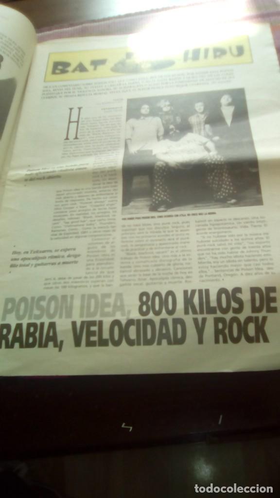 Magazines de musique: GAZTEGIN 1993 32 P&Aacute;GINAS BAT BI HIRU POISON IDEA BEER MOSH DEATH METAL DUM DUM BOYS