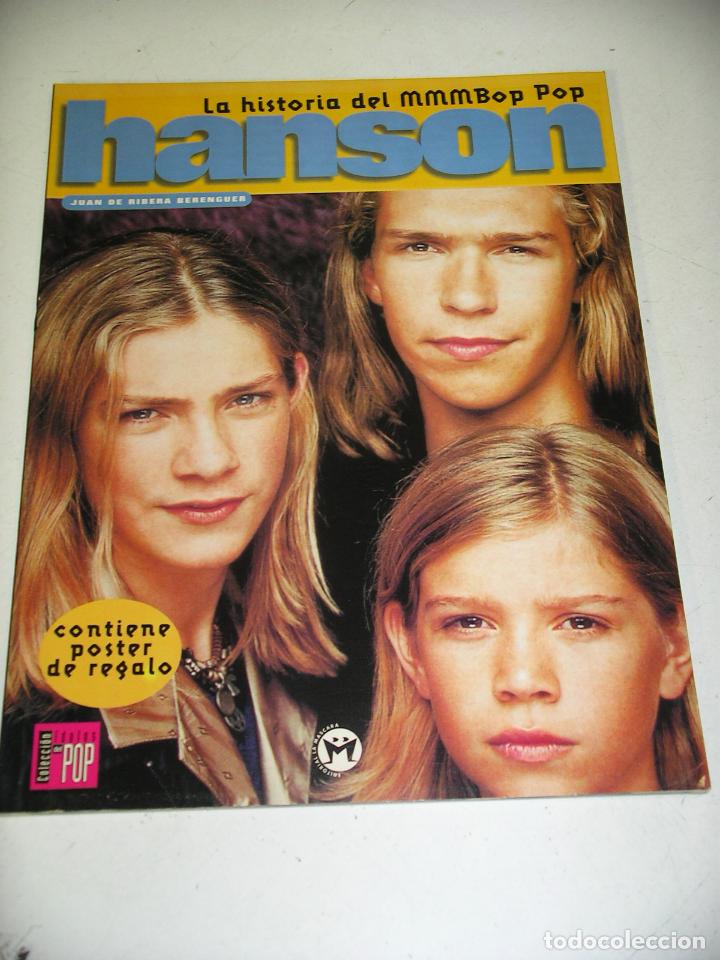 Magazines de musique: Hanson, Idolos del Pop n&ordm; 23, con poster, ed. La Mascara, ercom C9