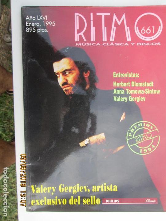 Music magazines: RITMO MUSICA CLASICA Y DISCOS EXCELENTE ESTADO DE CONSERVACION N&ordm; 661 ENERO DE 1995