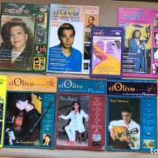 Revistas de música: EL OLIVO, REVISTA MENSUAL DE FLAMENCO. LOTE DE 11 NÚMEROS, AÑO 1998 - 1999.