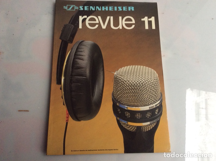 Revistas de m&uacute;sica: SENNHEISER REVUE 11 - MICROFONOS, AURICULARES, APARATOS DE MEDICION - SEPTIEMBRE 1981