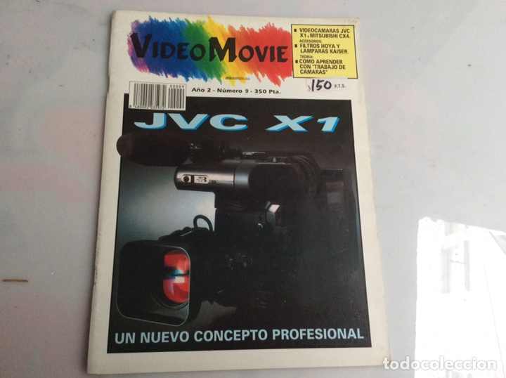 Musikzeitschriften: VIDEO MOVIE N&ordm; 9 - JVC X1 VIDEOCAMARAS