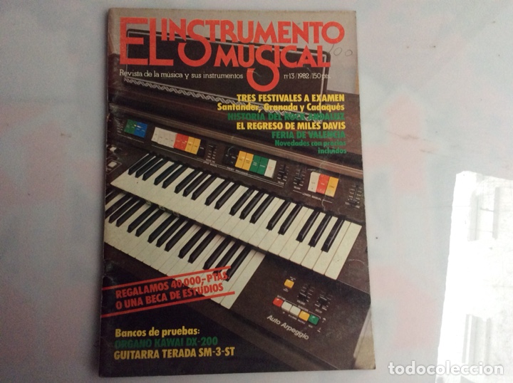 Music magazines: INSTRUMENTO MUSICAL N&ordm; 13 REVISTA DE MUSICA A&Ntilde;OS 80