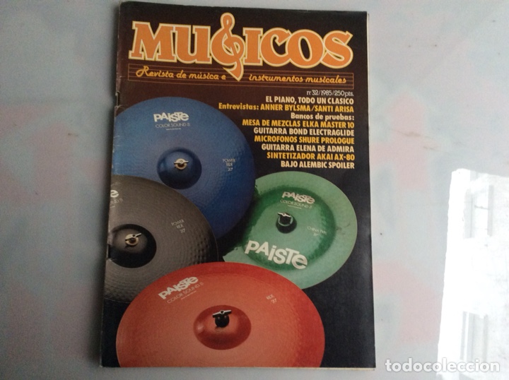 Musikzeitschriften: MUSICOS PROFESIONAL N&ordm; 32 REVISTA DE MUSICA E INSTRUMENTOS MUSICALES - A&Ntilde;OS 80