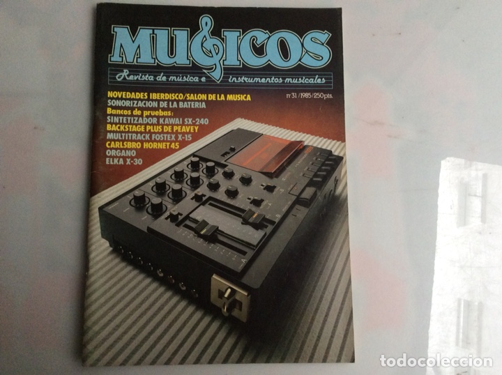 Musikzeitschriften: MUSICOS PROFESIONAL N&ordm; 31 REVISTA DE MUSICA E INSTRUMENTOS MUSICALES - A&Ntilde;OS 80