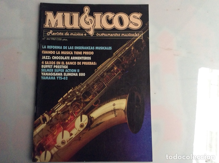 Musikzeitschriften: MUSICOS PROFESIONAL N&ordm; 44 REVISTA DE MUSICA E INSTRUMENTOS MUSICALES - A&Ntilde;OS 80