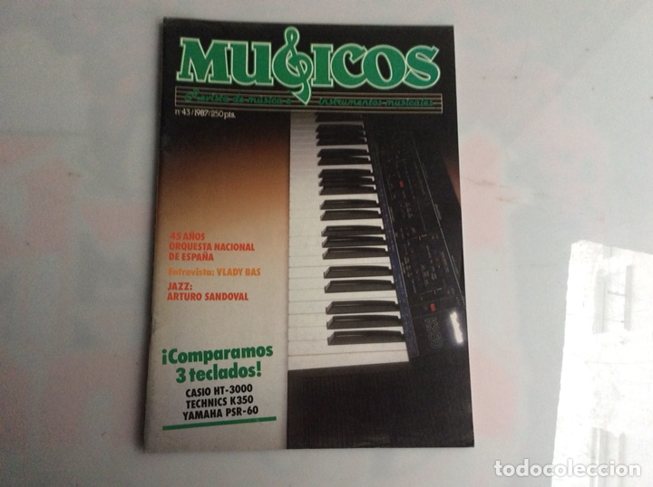 Riviste di musica: MUSICOS PROFESIONAL N&ordm; 43 REVISTA DE MUSICA E INSTRUMENTOS MUSICALES - A&Ntilde;OS 80