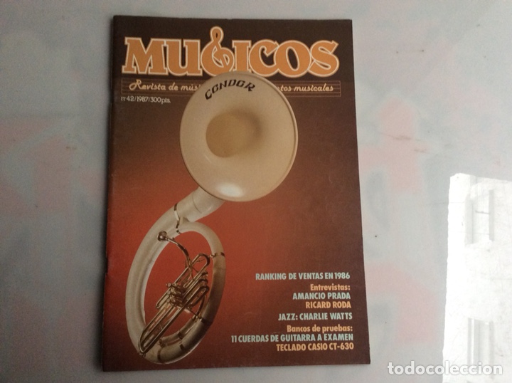 Musikzeitschriften: MUSICOS PROFESIONAL N&ordm; 42 REVISTA DE MUSICA E INSTRUMENTOS MUSICALES - A&Ntilde;OS 80